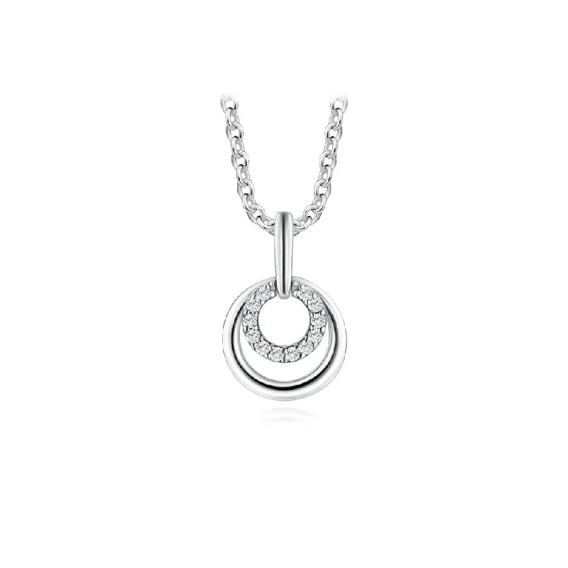 Halo Diamond Pendant