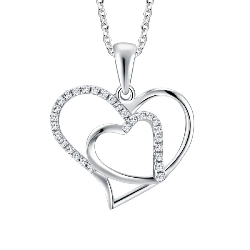 Loving Your Heart Diamond Pendant