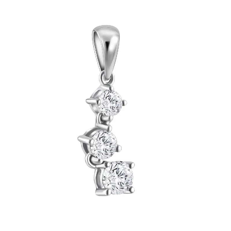 Trilogy Diamond Pendant