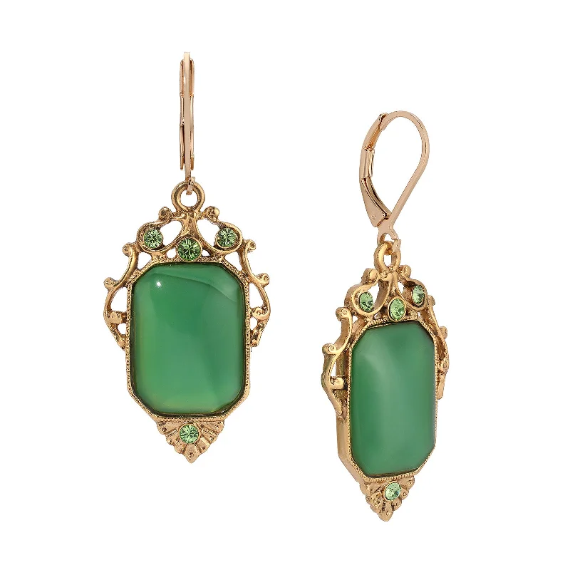 Gold Tone And Green