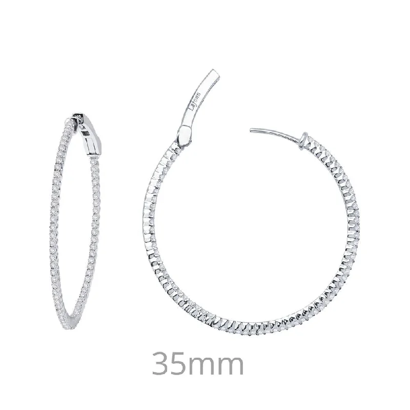 35 mm Hoop Earrings