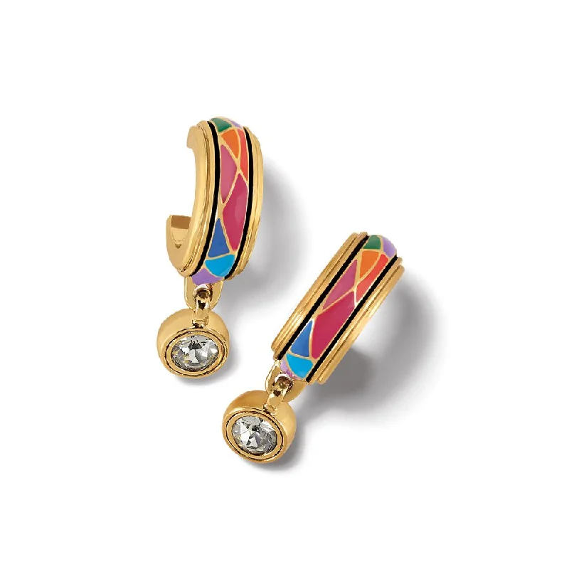 Brighton Colormix Jewel Hoop Earrings