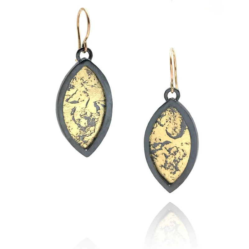 Golden Marquis Earrings