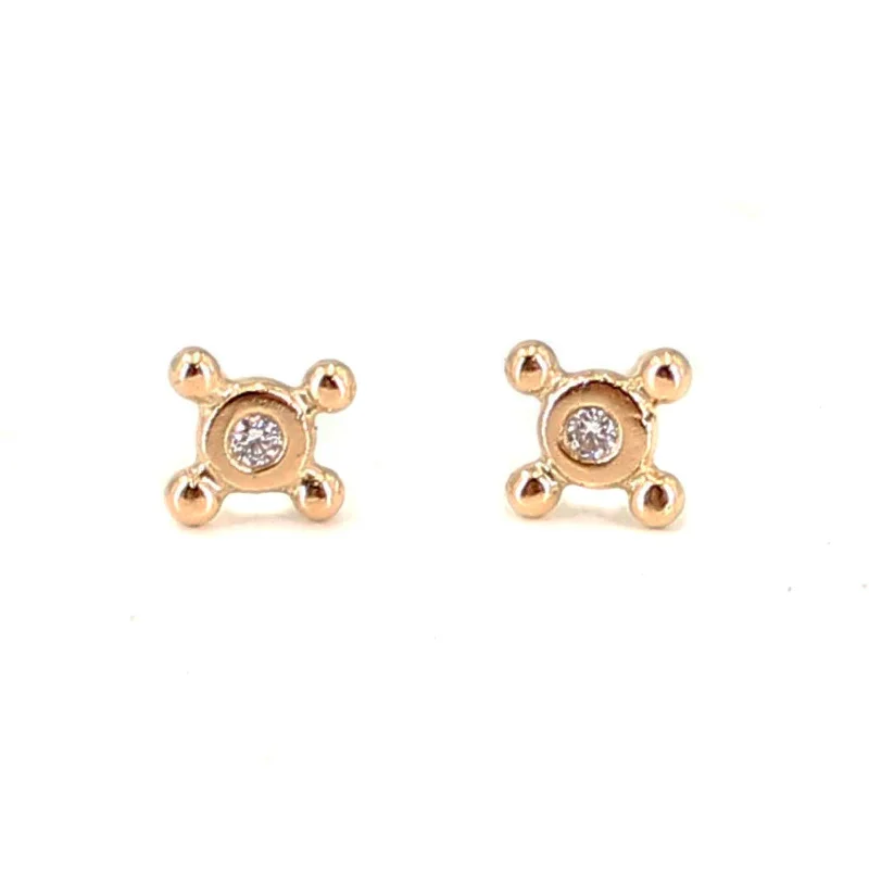 Diamond Compass Studs