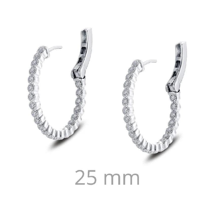 Diamond Hoop Earrings | Lafonn