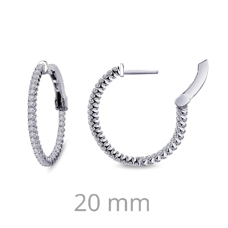 Diamond Hoop Earrings | Lafonn