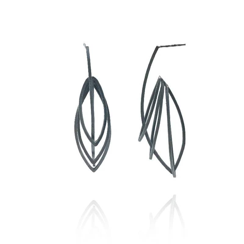 Ellipse Cage Earrings - Oxi