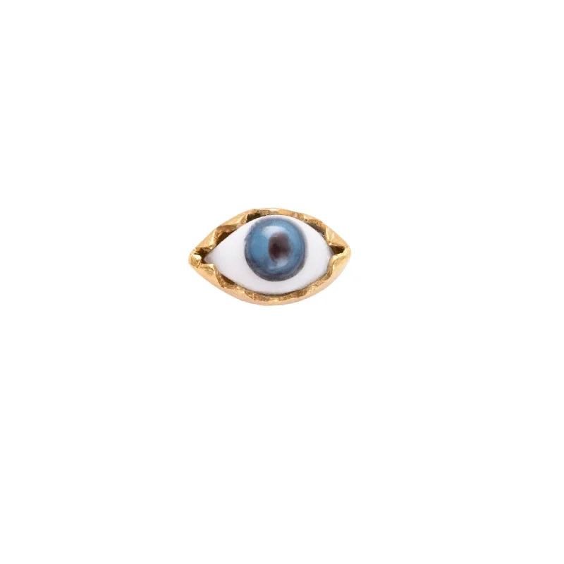 Eye Stud Earring, Blue