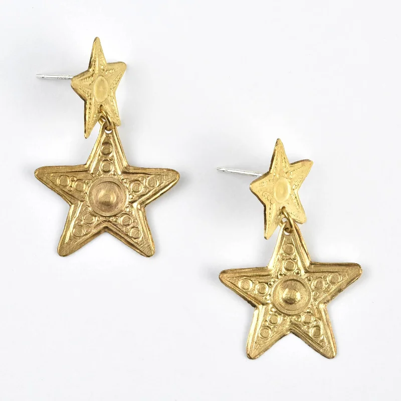 Lyra Star Earrings