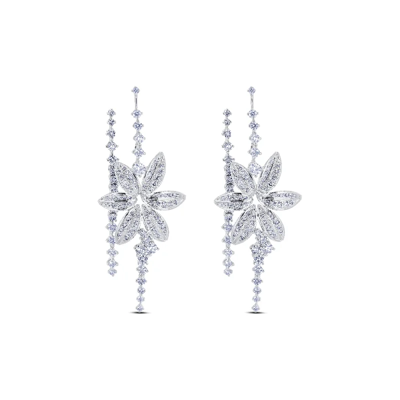 Maryiln Flower Drop Earring