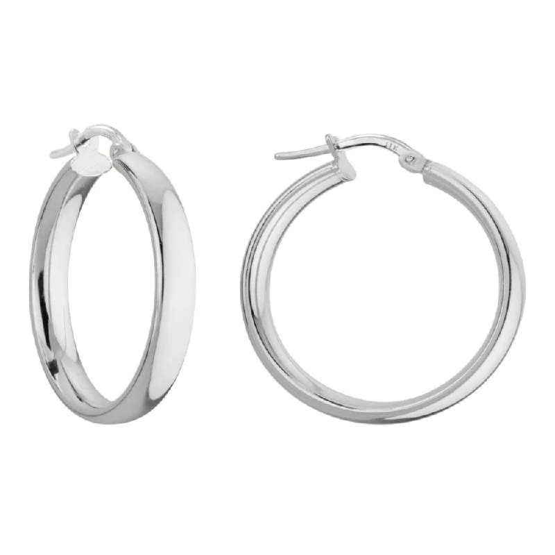 Sterling Silver Hoop Earrings