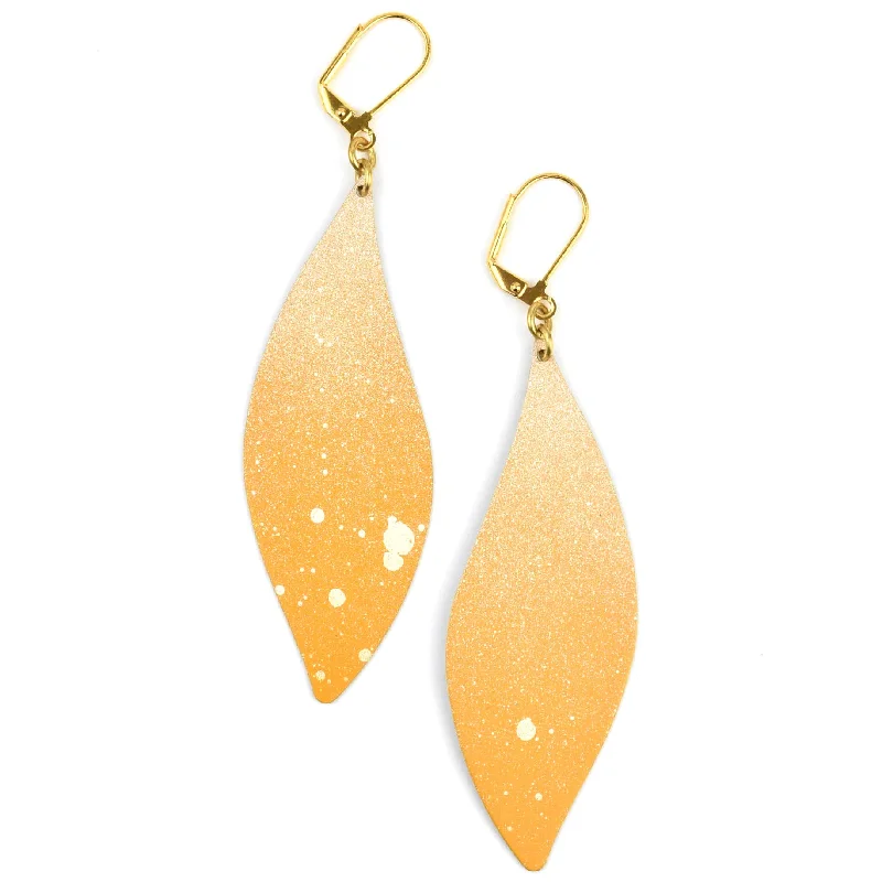 Yellow Tilde Earrings