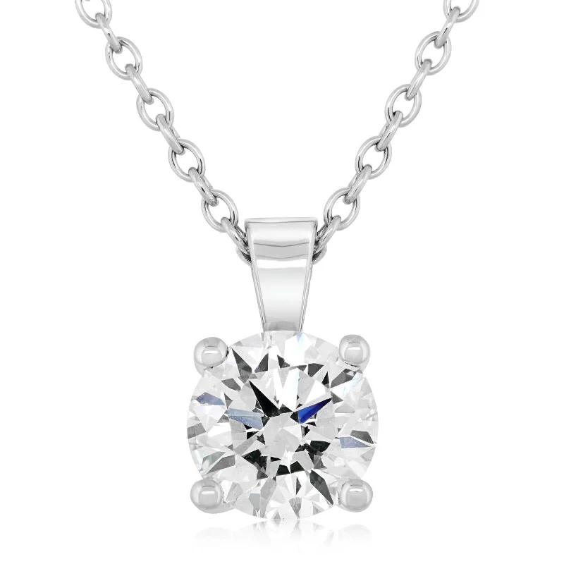 2.01 Carat Diamond Solitaire Pendant