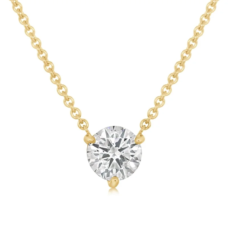 3/4 Carat Diamond Solitaire Pendant