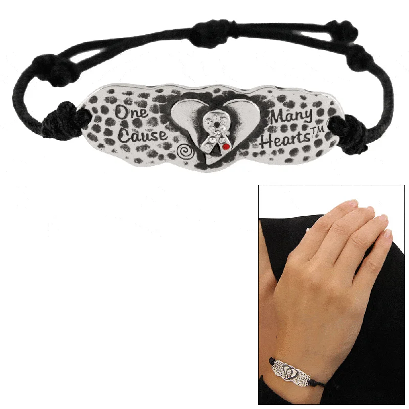 One Cause Many Hearts™ Diabetes Adjustable Bracelet