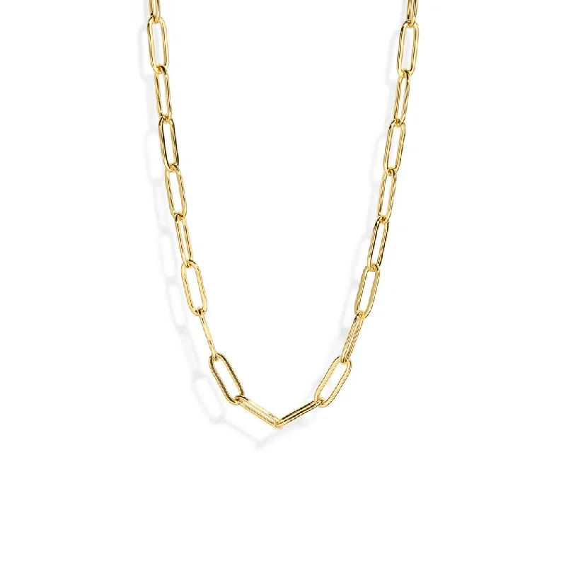 SLEEK GOLD LINK CHAIN