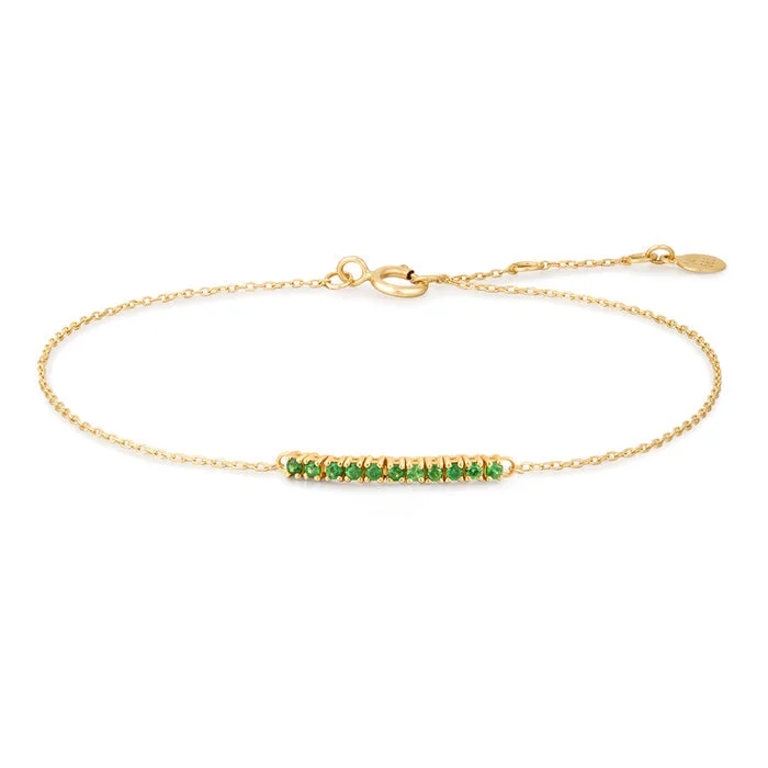 GLIMMER | Tsavorite Bracelet