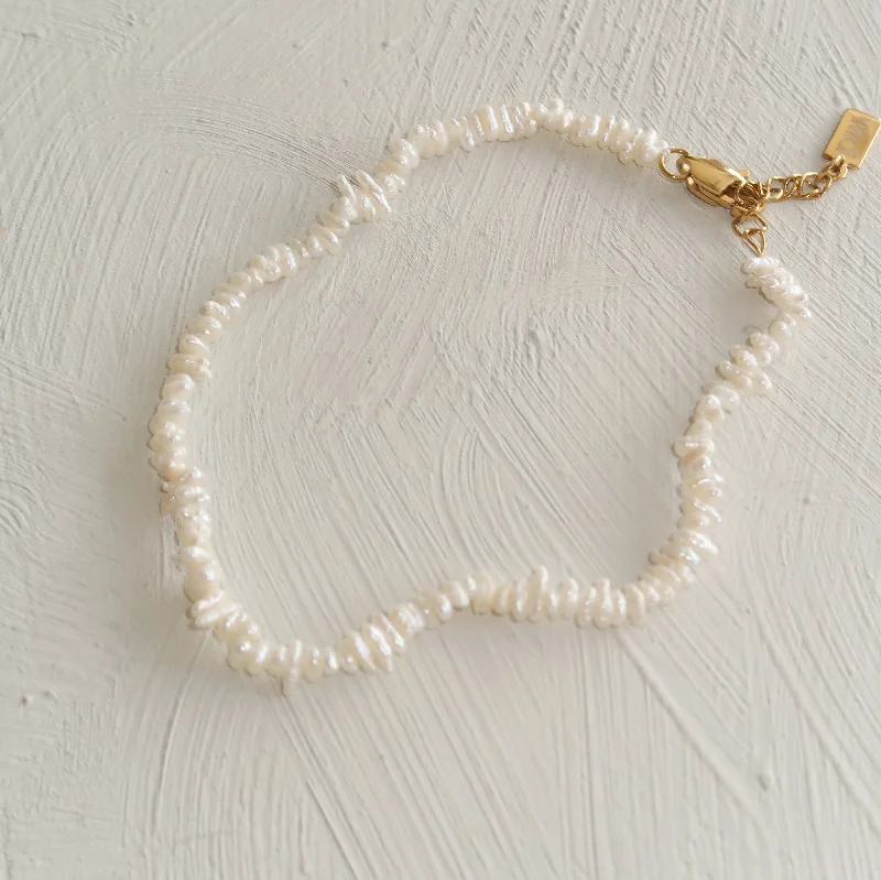 Keshi Pearl Anklet