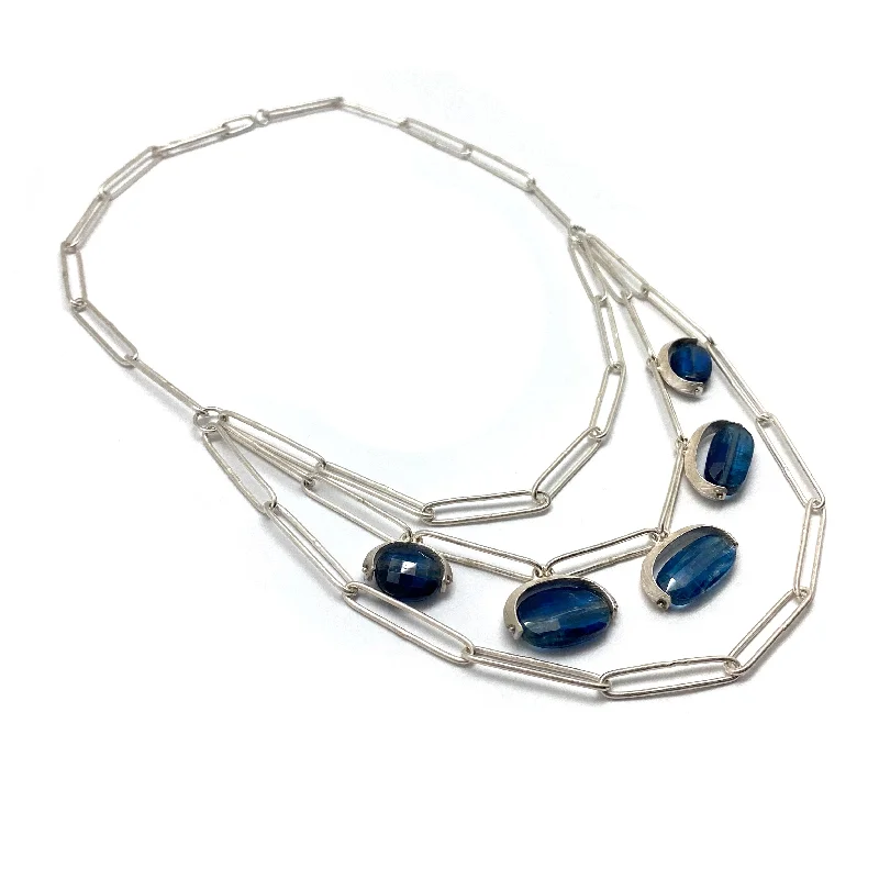 Kyanite Statement Necklace