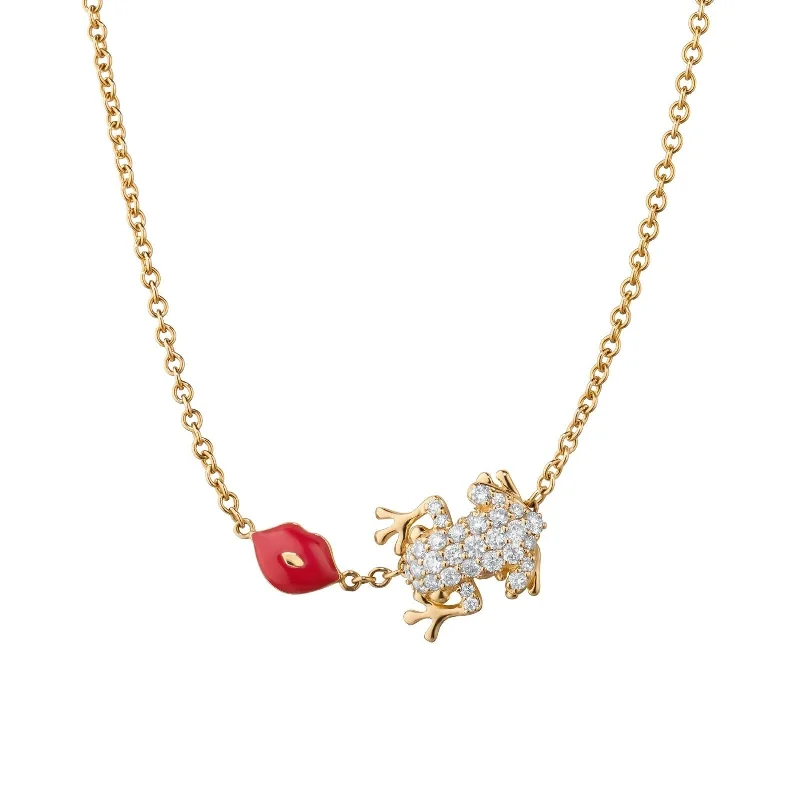 MONICA RICH KOSANN "The Kiss" Necklace