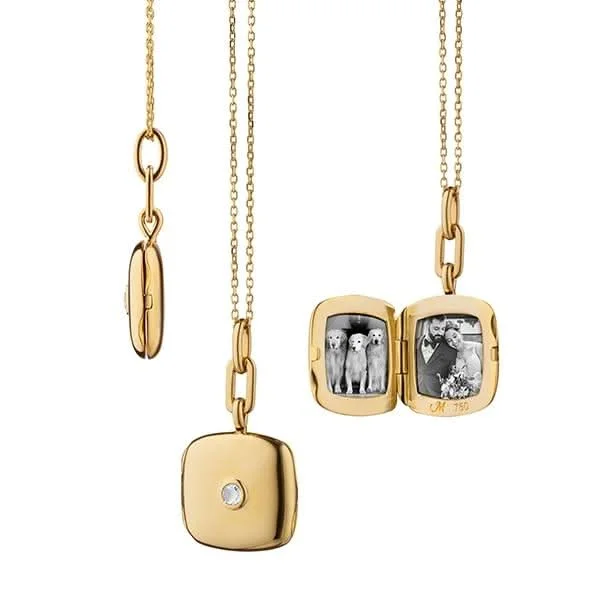 MONICA RICH KOSANN Cushion Viv Locket