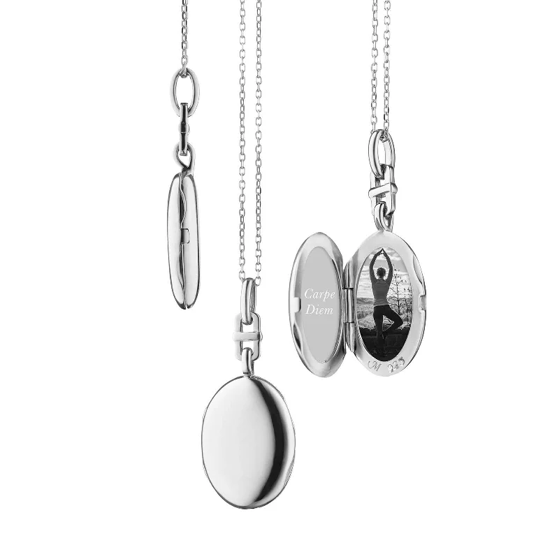 MONICA RICH KOSANN Eve Oval Locket