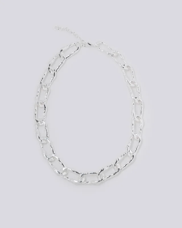 Nelly Chain Silver Necklace