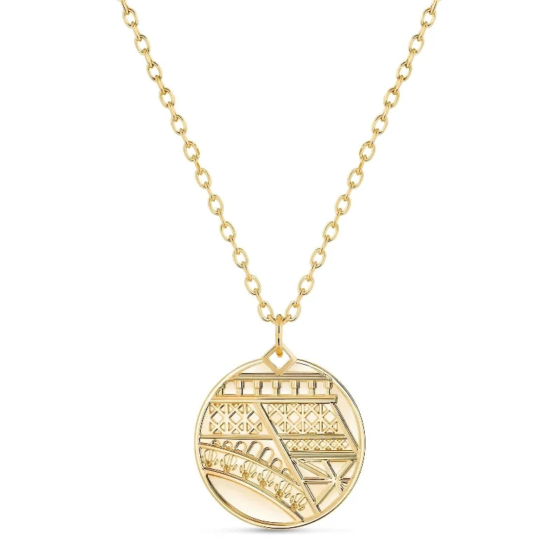 NOUVEL HERITAGE Paris PM Medallion Necklace