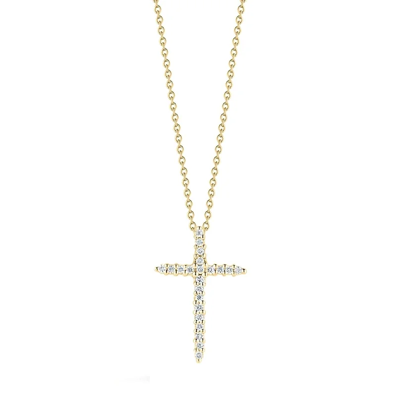 ROBERTO COIN Diamond Cross Pendant