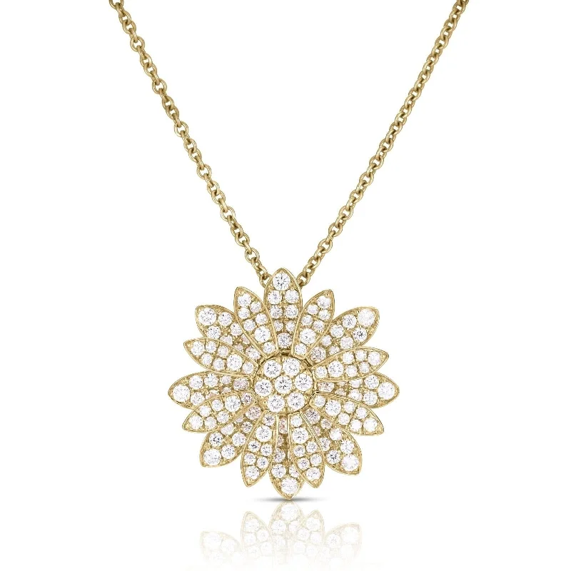 ROBERTO COIN Pave Diamond Margherita Pendant