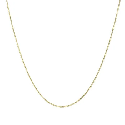 Signapore Foxtail Chain in 14kt Yellow Gold (18 inches and 1.2mm wide)