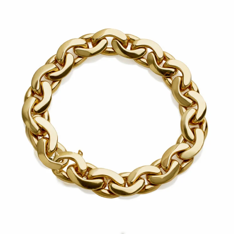 Tiffany & Co. Italy 1970s 18KT Yellow Gold Bracelet